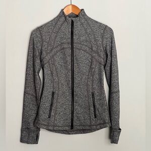 Lululemon Define Jacket Heathered Black Size 6